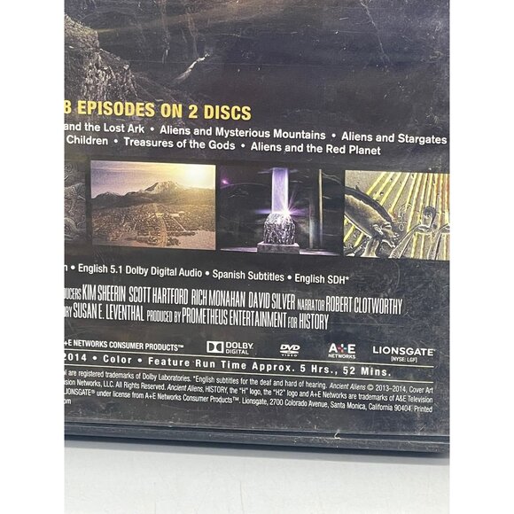 Ancient Aliens DVD Season 6 Volume 1 History Channel 2013-14 Widescreen READ - Picture 6 of 9